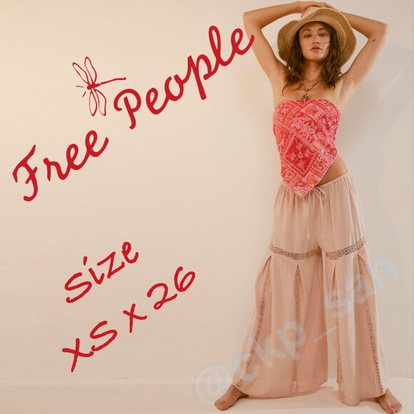 Free People Where The Heart Is Pants Sz XS